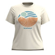 Smartwool Womens Horizon View Short Sleeve Graphic Tee - Almond Almond