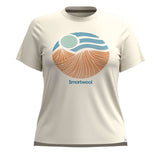 Smartwool Womens Horizon View Short Sleeve Graphic Tee - Almond Almond