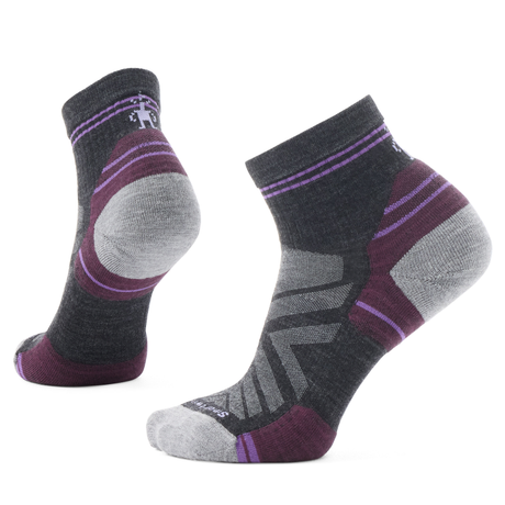 Smartwool Women's Hike Targeted Cushion Ankle Sock - Charcoal Charcoal