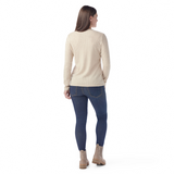 Smartwool Women's Thermal Merino Rib Crew - Toasted Coconut Heather Toasted Coconut Heather