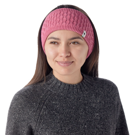 Smartwool Fleece Lined Headband - Garden Pink Heather Garden Pink Heather