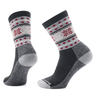 Smartwool Everyday Cozy Snowflake Dream Crew Sock - Charcoal Charcoal