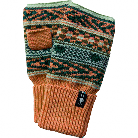 Smartwool Fairisle Fleece Lined Hand Warmer - Apricot Apricot