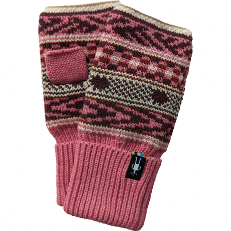 Smartwool Fairisle Fleece Lined Hand Warmer - Garden Pink Garden Pink