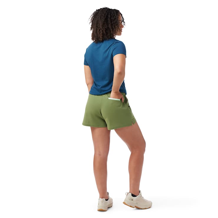 Smartwool Womens Merino 4In Hike Short - Fern Green Fern Green