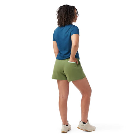 Smartwool Womens Merino 4In Hike Short - Fern Green Fern Green
