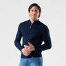 Smartwool Mens Sparwood 1/2 Zip Sweater Deep navy heather
