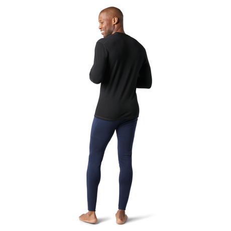 Smartwool Men's Classic Thermal Merino Base Layer Crew - Black Black