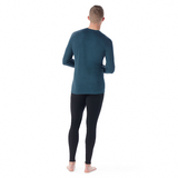 Smartwool Men's Classic Thermal Merino Base Layer Crew - Twilight Blue Heather Twilight Blue Heather