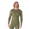 Smartwool Men's Classic Thermal Merino Base Layer Crew Winter moss heather