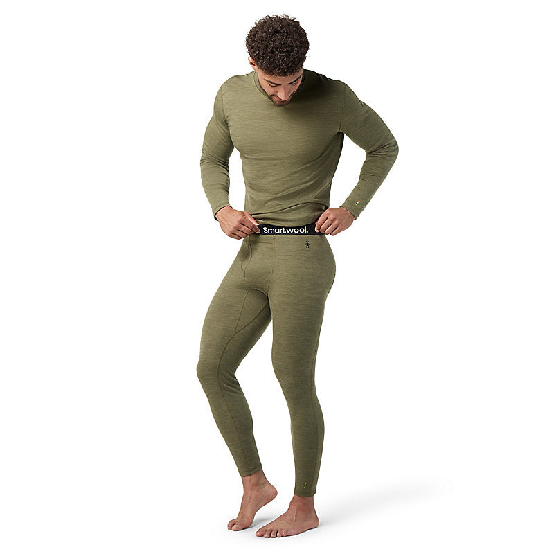 Smartwool Men's Classic Thermal Merino Base Layer Bottom Winter moss heather