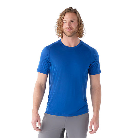 Smartwool Men's Active Ultralite Short Sleeve Blueberry hill