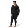 Smartwool Women's Classic Thermal Merino Base Layer Crew Plus Black