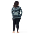 Smartwool Womens Classic Thermal Merino Base Layer Crew Plus Lt gry color shift