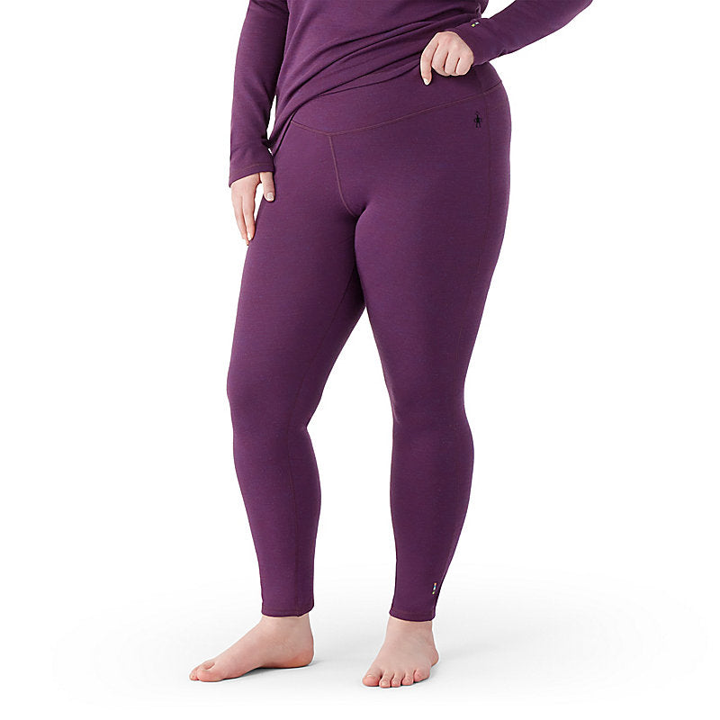 Smartwool Women's Classic Thermal Merino Base Layer Bottom Plus Purple iris heather