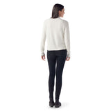 Smartwool Womens Edgewood Mock Neck Sweater Natural donegal