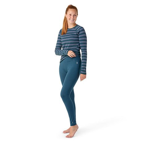 Smartwool Women's Classic All-season Merino Base Layer Bottom Twilight blue