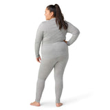 Smartwool Womens Classic All-Season Merino Base Layer Crew Plus - Light Gray Heather Light Gray Heather
