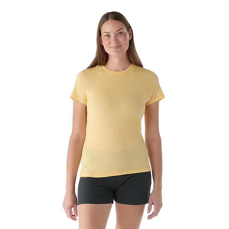 Smartwool Women's Merino Short Sleeve Tee - Custard Custard