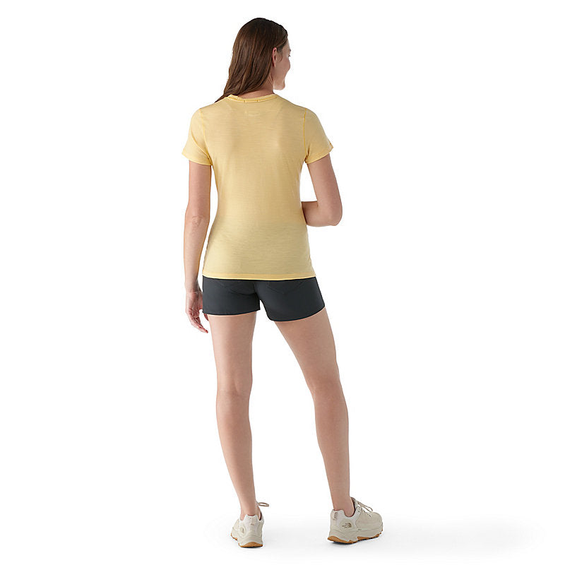 Smartwool Women's Merino Short Sleeve Tee - Custard Custard