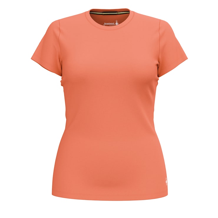 Smartwool Womens Merino Short Sleeve Tee - Coral Reef Coral Reef