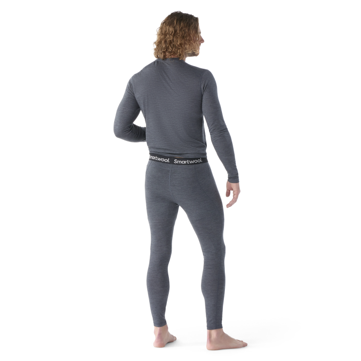 Smartwool Men's Classic All-Season Merino Base Layer Bottom - Iron Heather Iron Heather