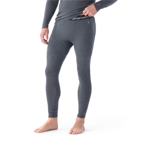 Smartwool Men's Classic All-Season Merino Base Layer Bottom - Iron Heather Iron Heather