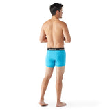 Smartwool Mens Active Boxer Brief Boxed Pool blue