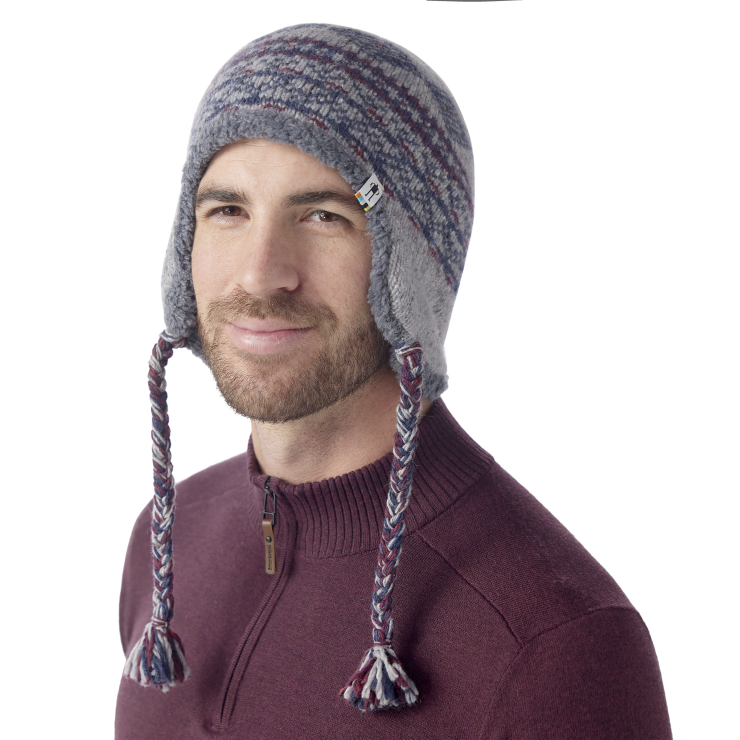 Smartwool Hudson Trail Nordic Hat - Light Gray Heather Light Gray Heather