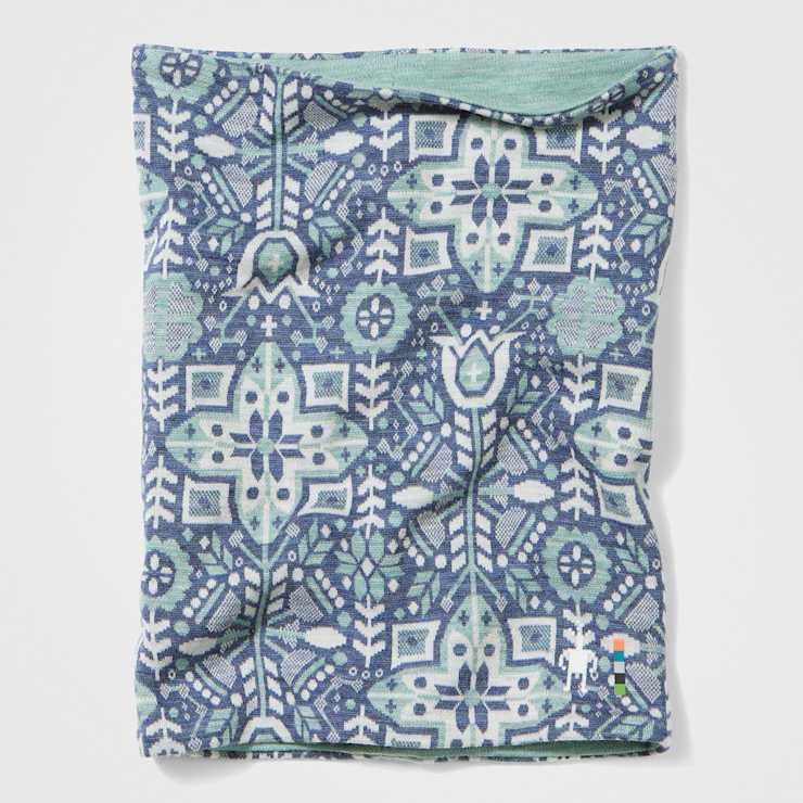 Smartwool Thermal Merino Reversible Neck Gaiter Arctic deco floral