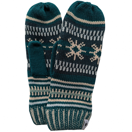 Smartwool Chair Lift Mitten - Emerald Green Emerald Green