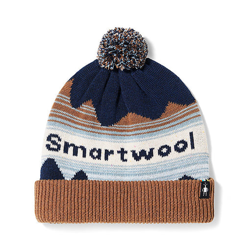Smartwool Knit Winter Pattern Pom Beanie Deep navy heather