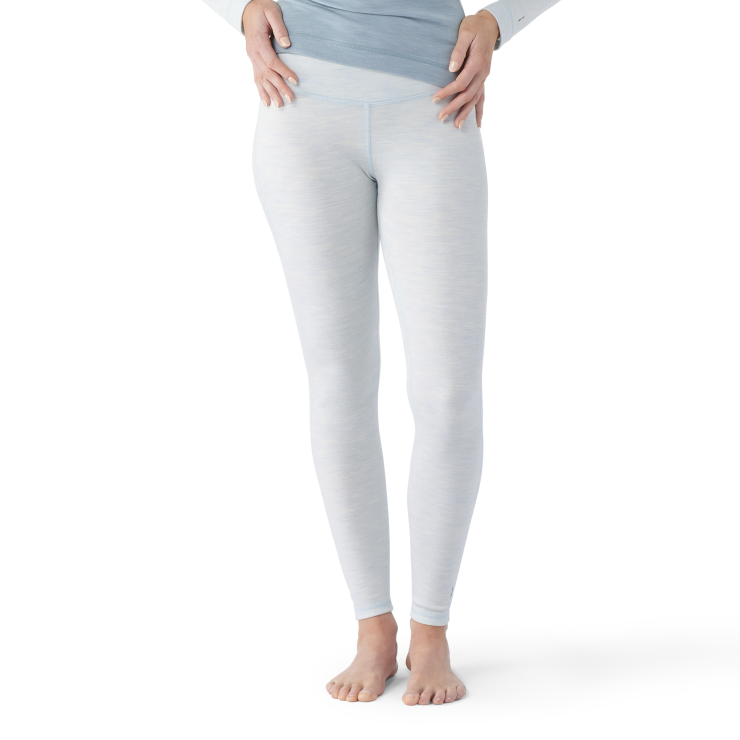 Smartwool Women's Classic Thermal Merino Base Layer Bottom - Winter Sky Heather Winter Sky Heather