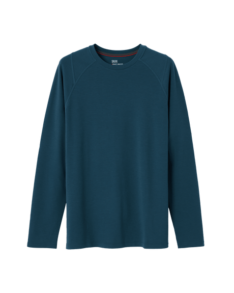 Saxx Men's Roast Master Mid-Weight Long-Sleeve Crew - Storm Storm