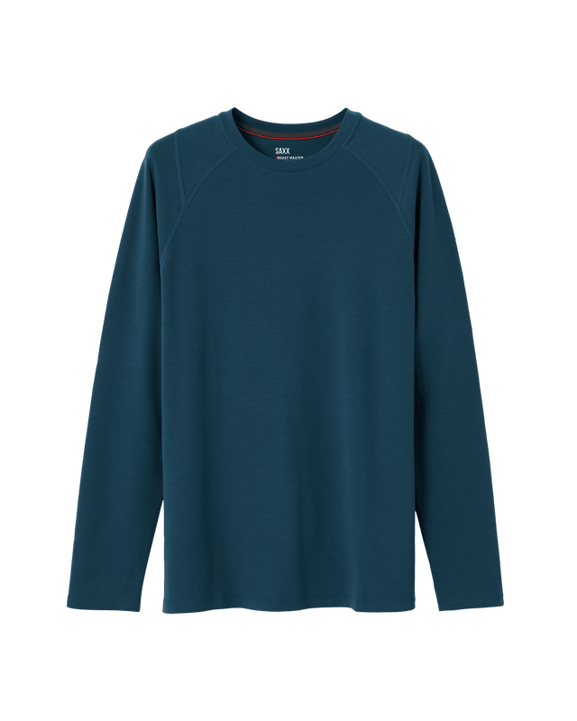 Saxx Men's Roast Master Mid-Weight Long-Sleeve Crew - Storm Storm