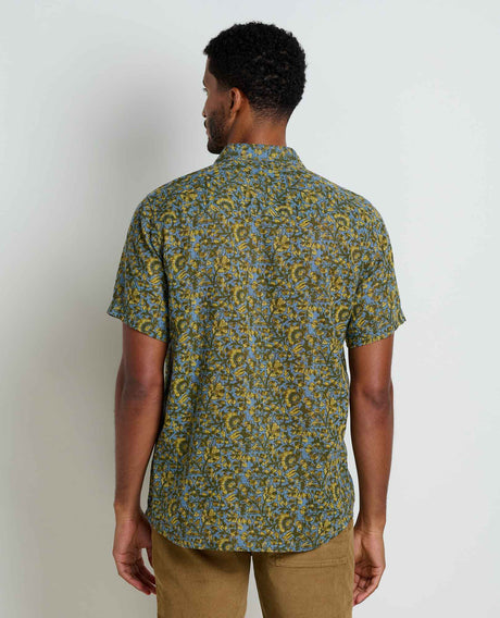 Toad & Co Salton Short Sleeve Shirt - North Shore Block Print