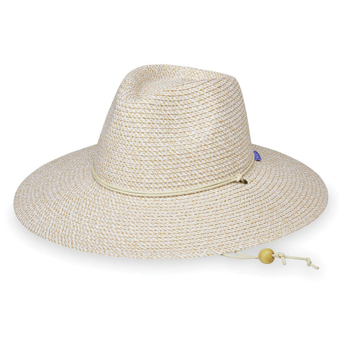 Wallaroo Hat Company Women's Sanibel Hat White/Beige
