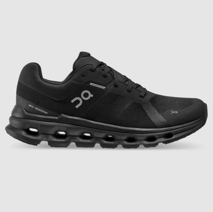 On Cloud Women's Cloudrunner Waterproof Shoe Black