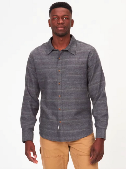 Marmot Men's Fairfax Novelty Heathered Lightweight Flannel Shirt