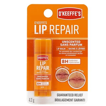 O'Keeffe's Lip Repair Seal & Heal Unflavored Lip Balm