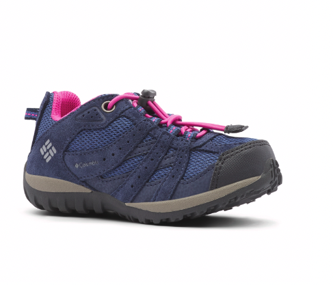 Columbia Youth Redmond Waterproof Shoe Bluebell/Pink Ice
