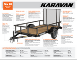 Karavan 5 X 10 Utility Trailer