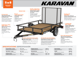 Karavan 5 X 8 Utility Trailer