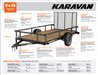 Karavan 6 X 12 Utility Trailer