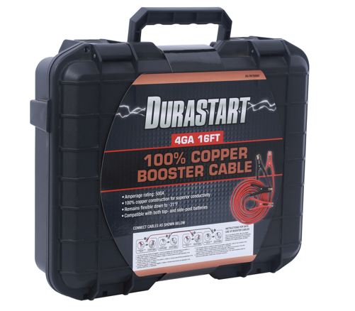 Dura start 4GA 100% Copper 16FT Jumper Cables