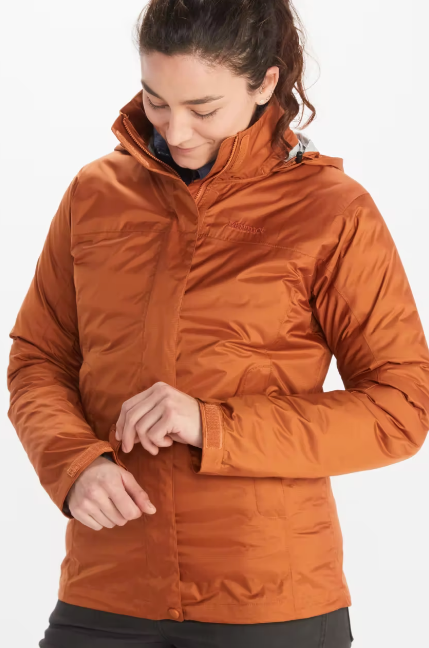 Marmot Women's PreCip Eco Jacket - Copper Copper