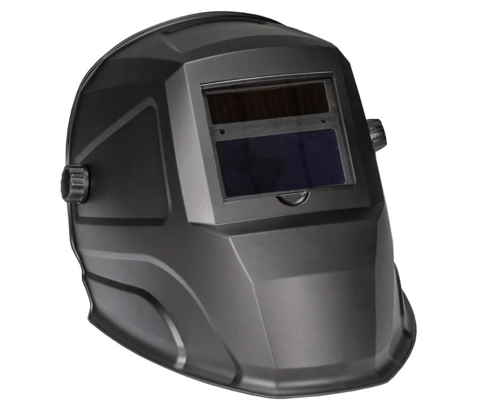 Forney Industries Easy Weld Black Matte Auto-Darkening Filter (ADF) Welding Helmet