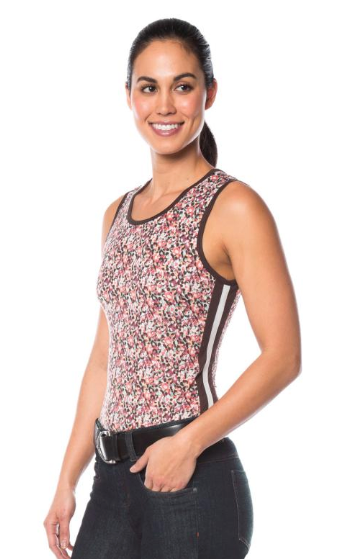 Kerrits Equestrian Apparel Cool Ride Ice Fil Tank - Rose Field