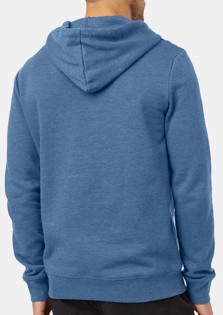 Tentree Men's Retro Juniper Classic Hoodie - Canyon Blue/Heather Sandstone