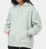 Tentree Women's Artist Series Oasis Oversized Hoodie - Surf Spray/Vanilla Ice